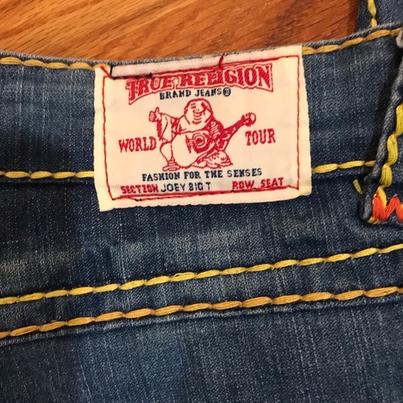 ▪️TRUE RELIGION Unique Denim Jeans - Picture 6 of 10